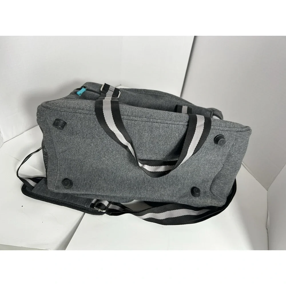 Medium Size‎ Soft-Sided Mesh Travel Pet Carrier for Cat Dog Grey